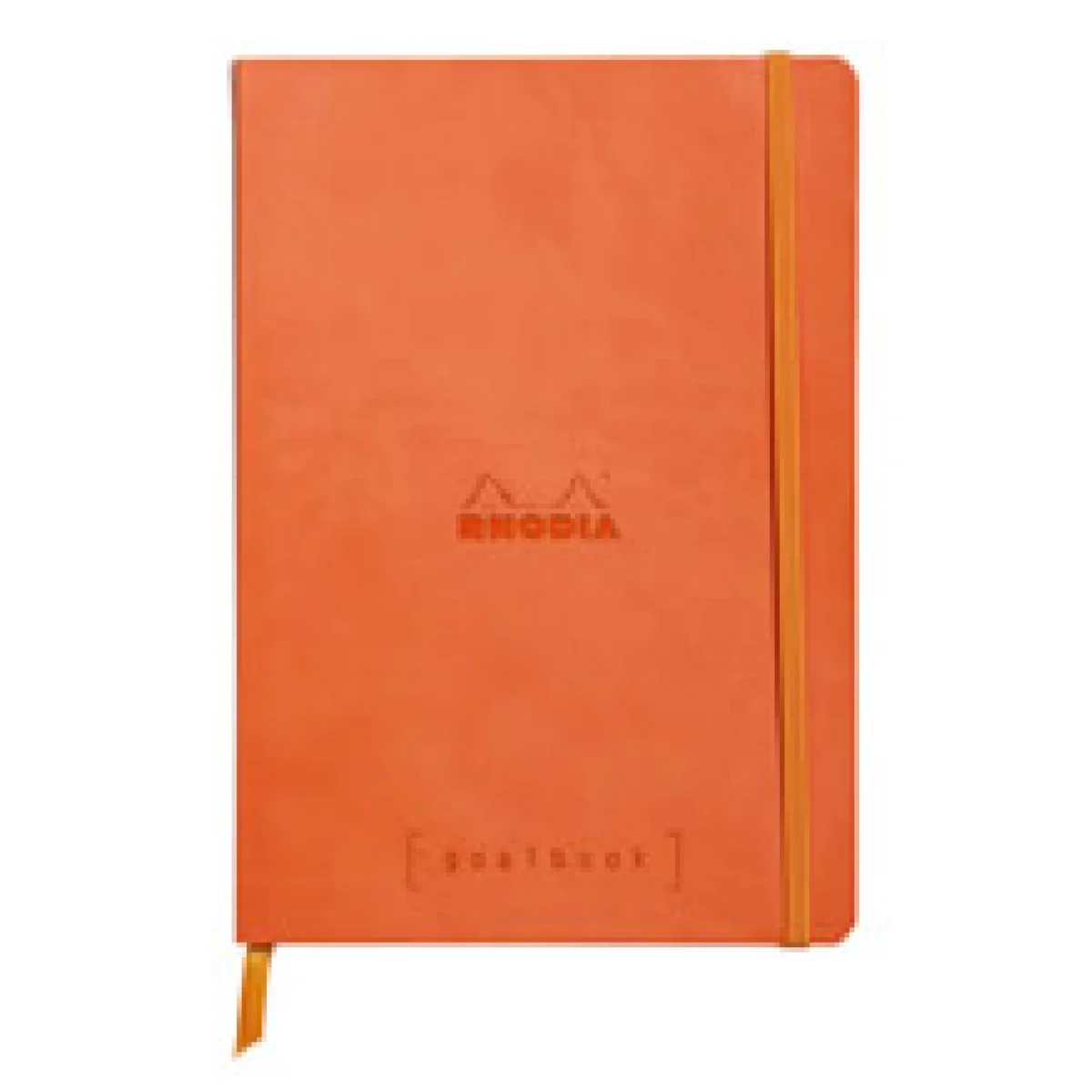 Llibreta encolada mandarina 120 fulls A5 punts Rhodia Goalbook