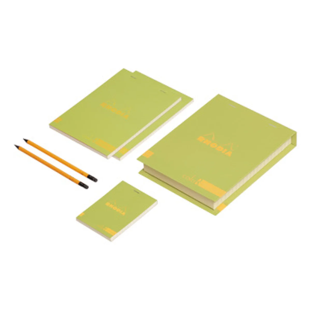 Kit caixa regal blocs verd anís Rhodia Coffret