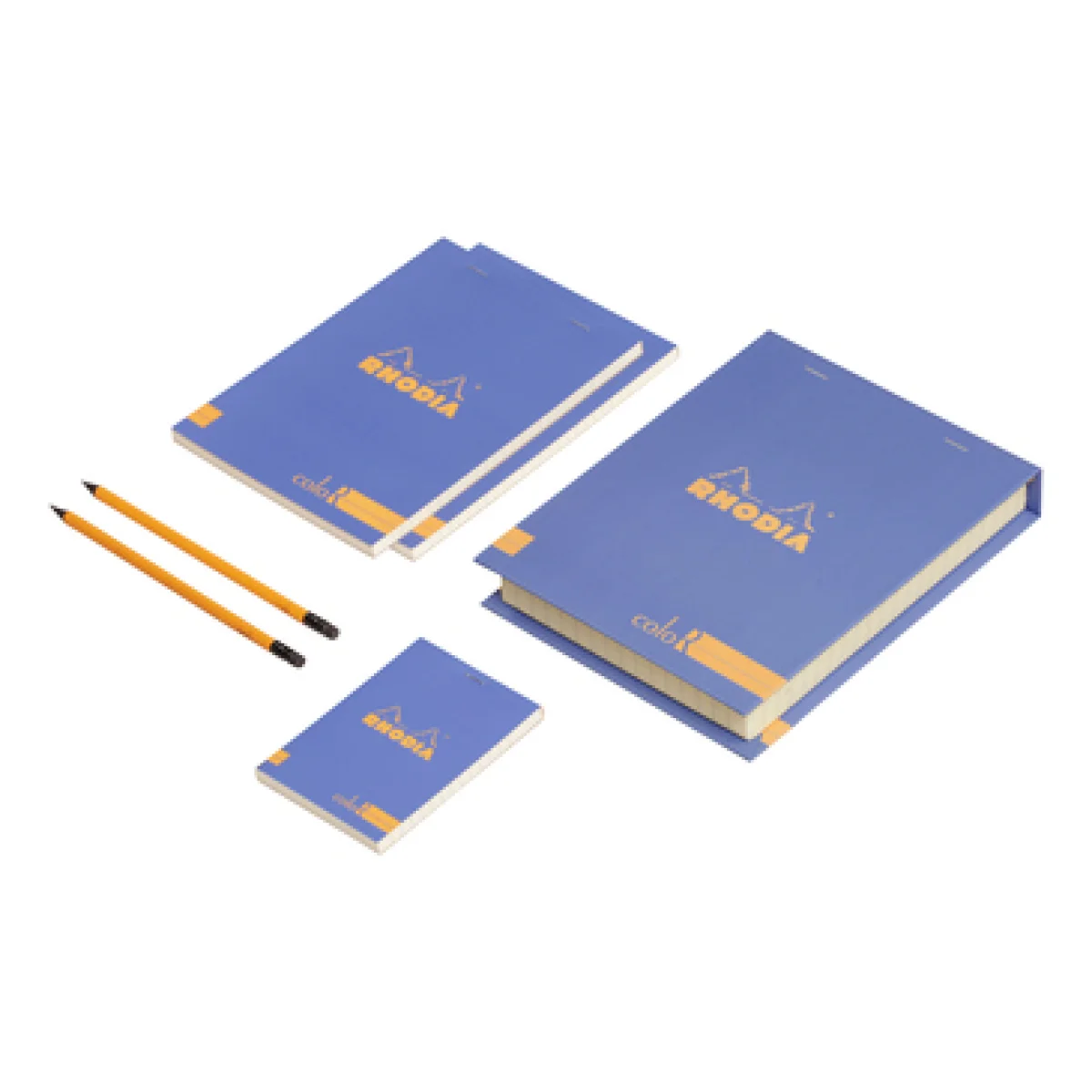 Kit caixa regal blocs blau safir  Rhodia Coffret
