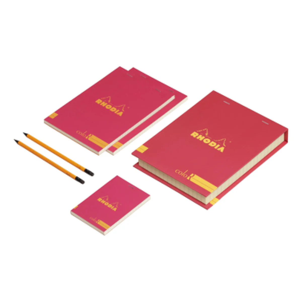 Kit caixa regal blocs fucsia Rhodia Coffret
