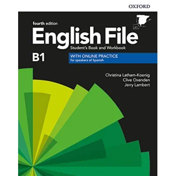 English File B1, Student's + Workbook, with Key, 4th edition, Oxford