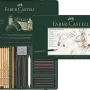Estoig metàl·lic 33 Pitt Monochrome set Faber-Castell