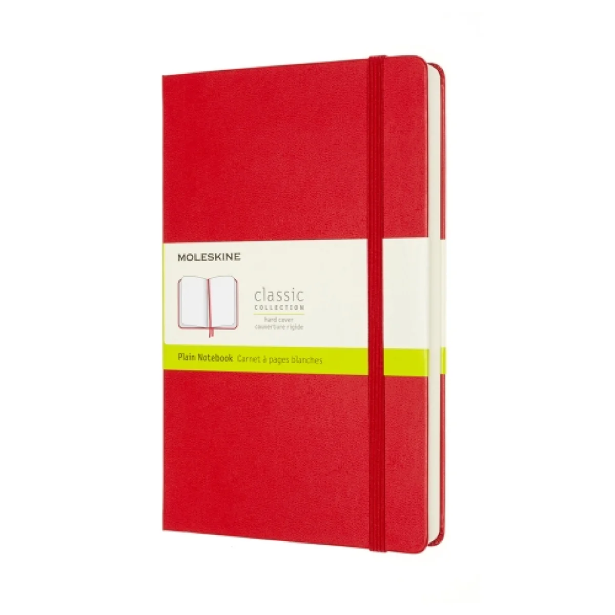 Quadern 13x21 vermell llis classic L Moleskine