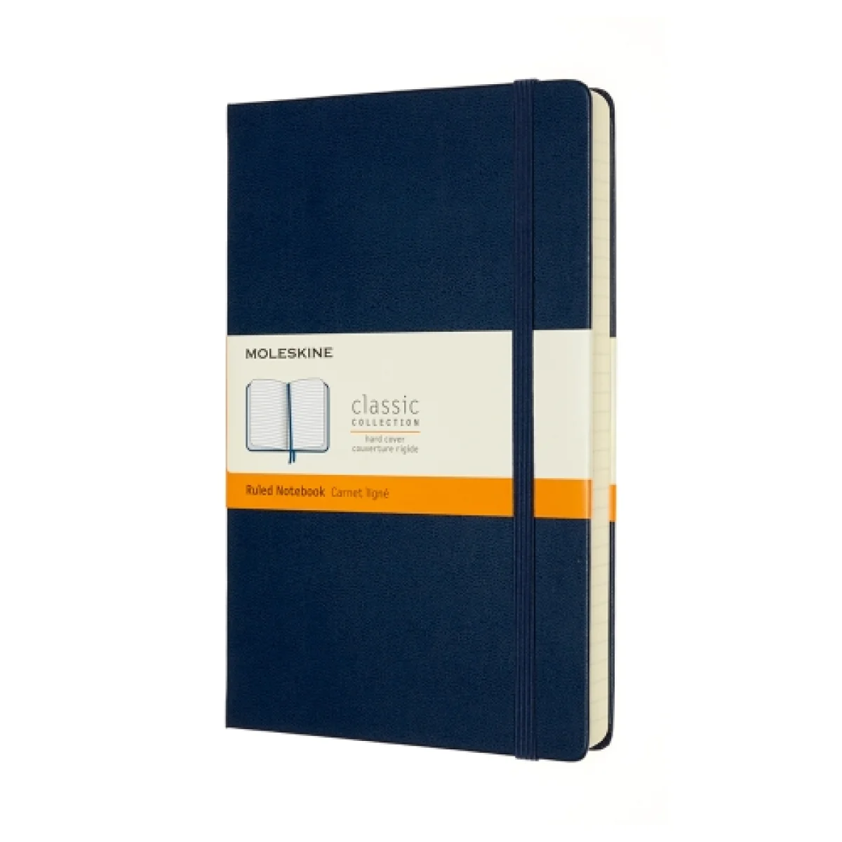 Quadern 13x21 blau ratlla classic L Moleskine QP616EXPB20