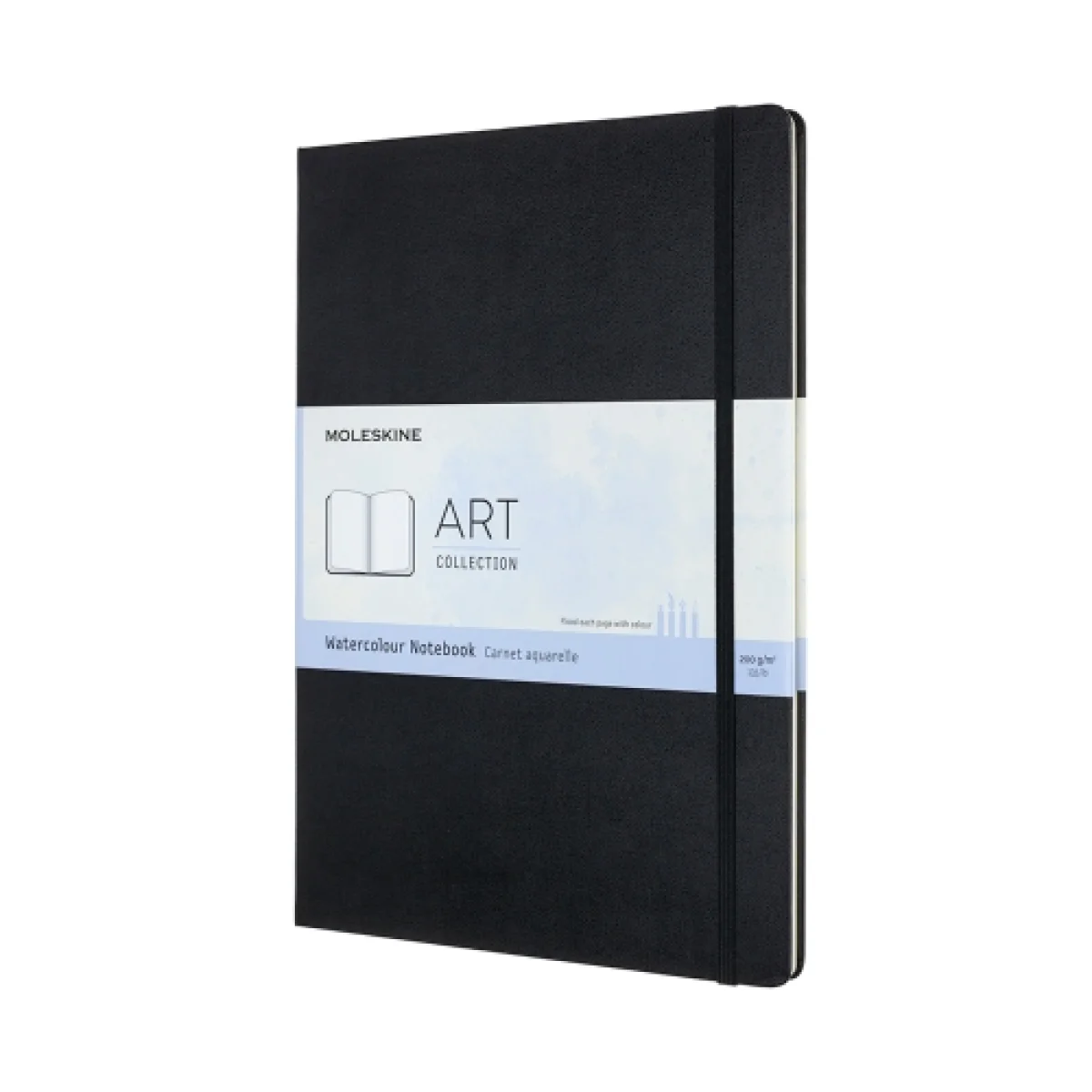 Quadern per acuarela 9x14 negre P Moleskine ARTMM805