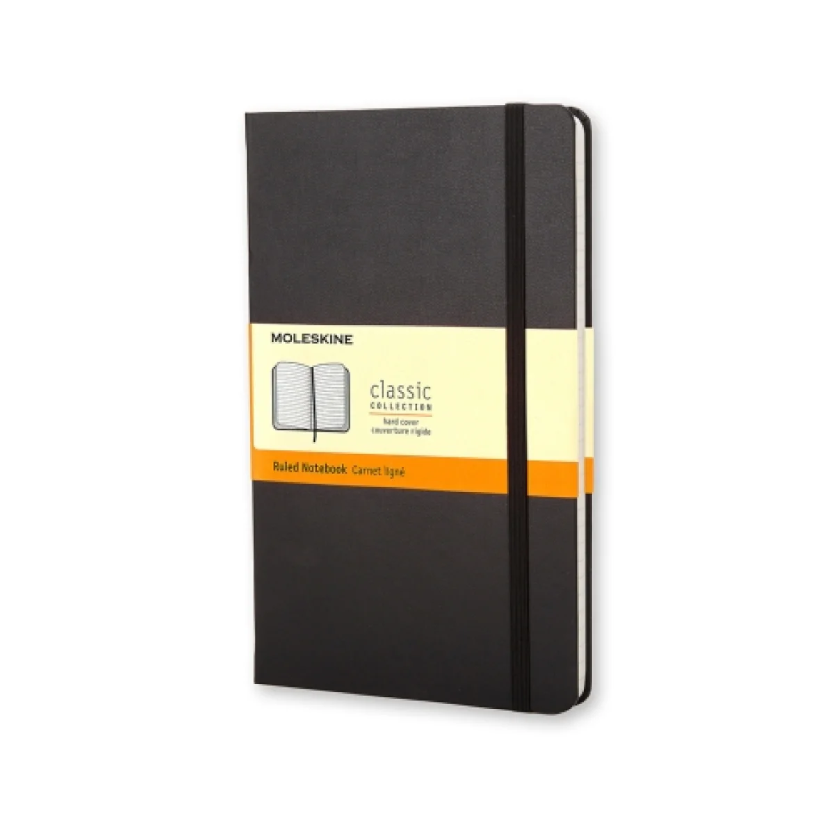 Quadern tapa dura 9x14 negre ratlla classic P Moleskine MM710
