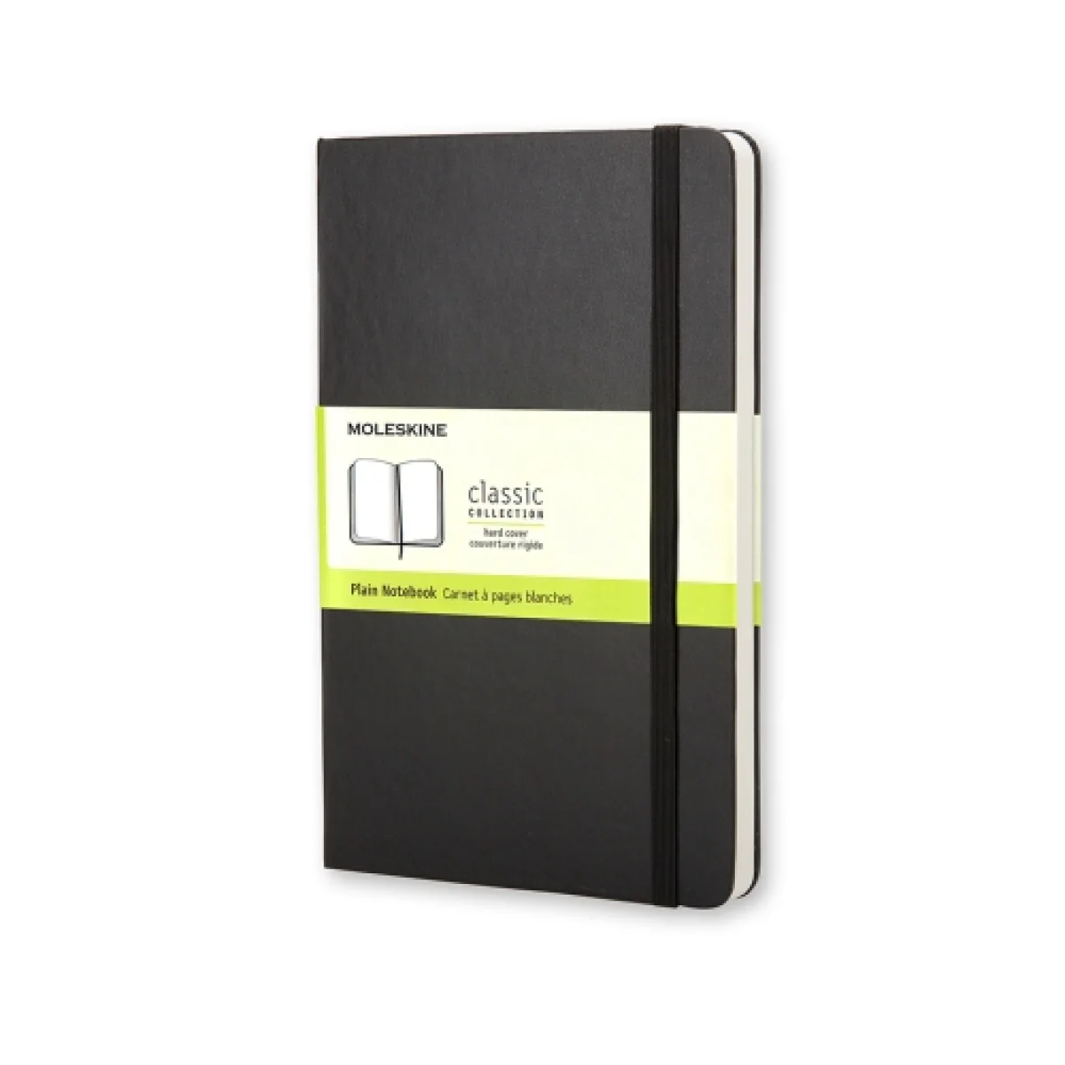 Quadern tapa dura 9x14 negre llis classic P Moleskine QP012