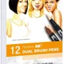 Retoladors colors per retrats Dual Brush Tombow -caixa 12-