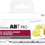 Retoladors colors groc Pro Dual Brush Tombow -blíster 5-