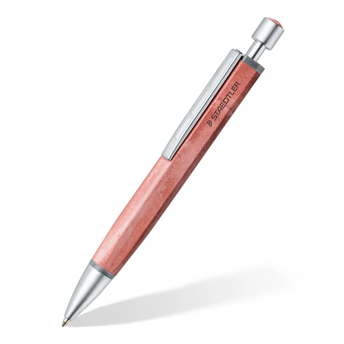 Bolígraf hexagonal formigó rosa 441CONB2-9