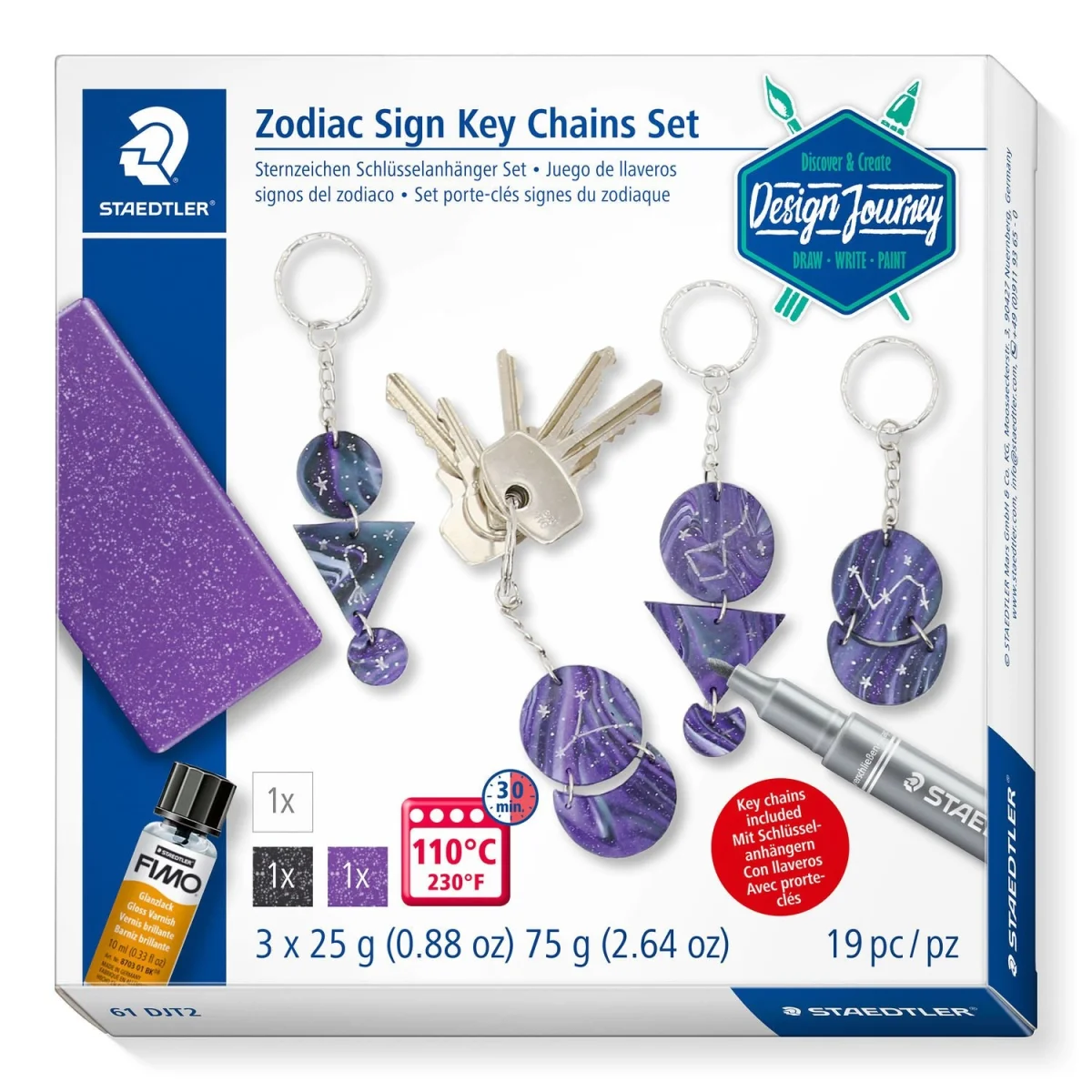 Set clauers signes zodiacals Staedtler