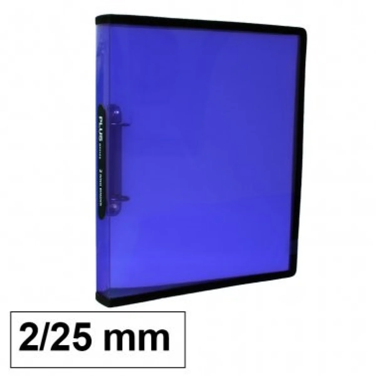 Arxivador A4 2x25 polipropilè violeta transparent Plus 180884