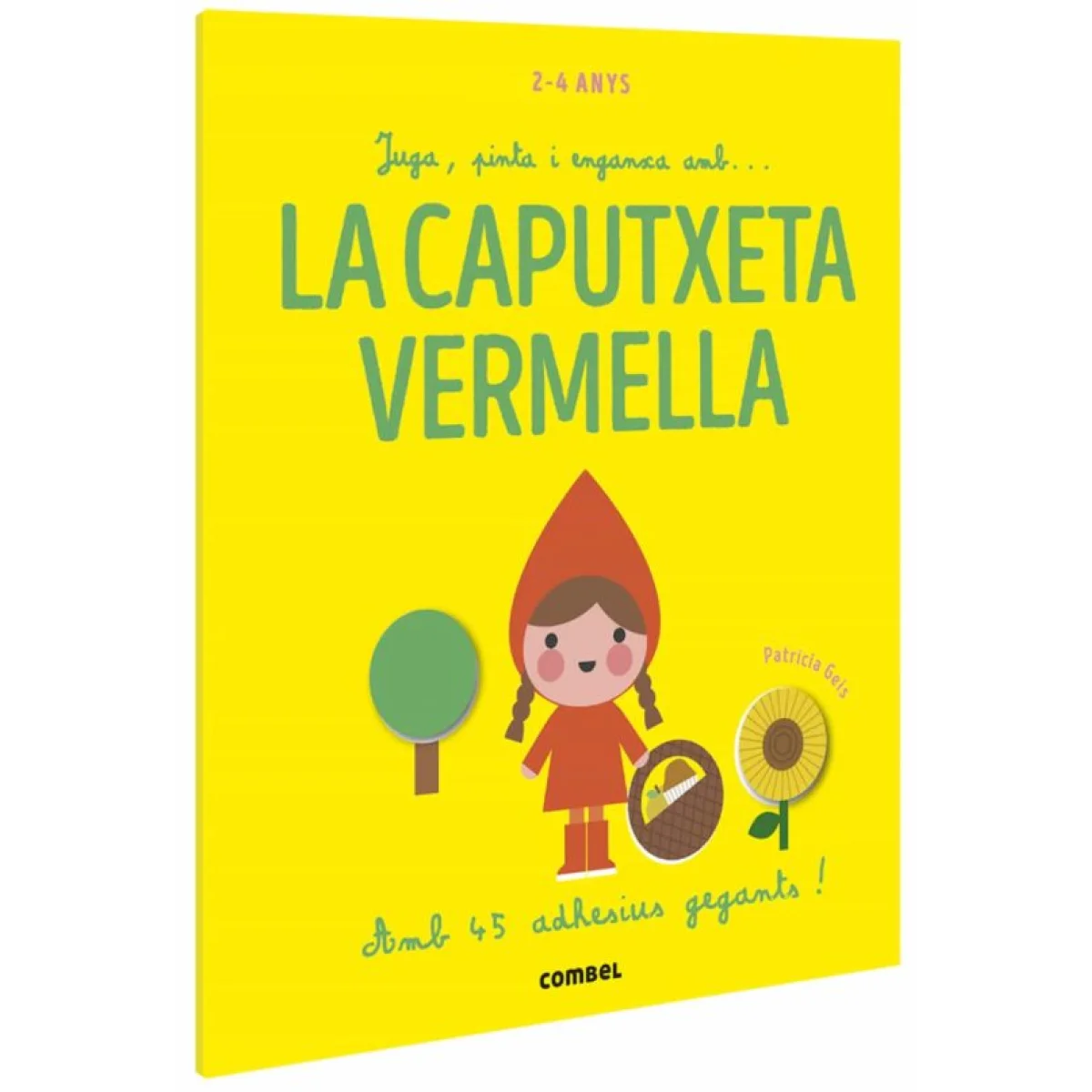 Juga, pinta i enganxa, la caputxeta vermella, Combel