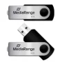 Memòria Flash USB 64Gb negre MediaRange