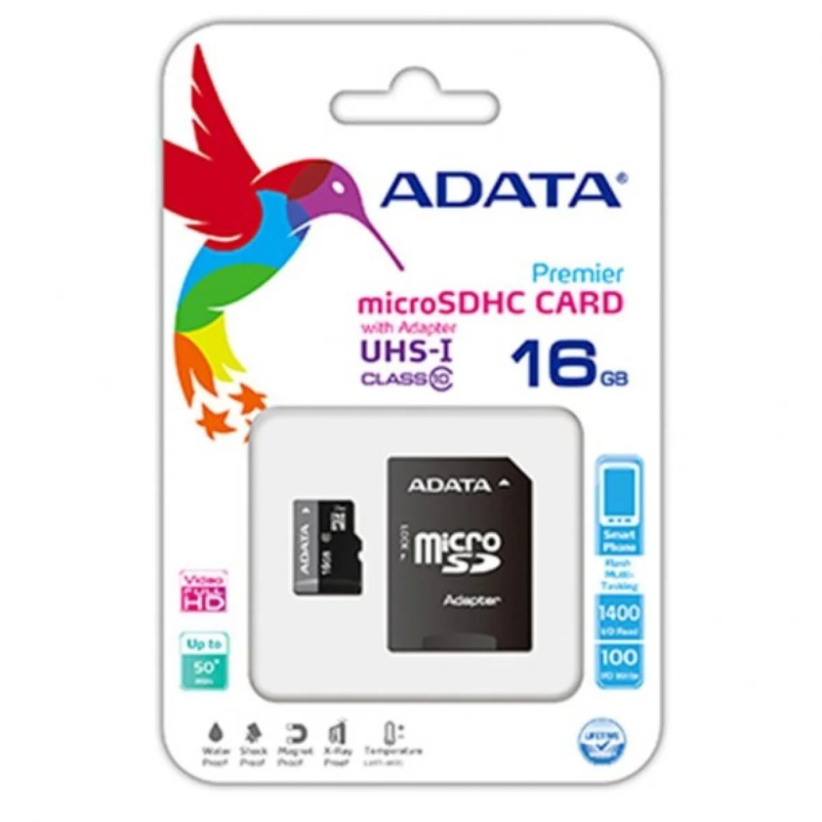 Memòria Micro SDHC 16Gb Adata