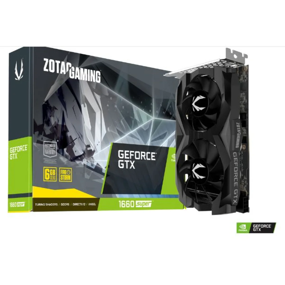 Tarja gràfica Zotac GeForce GTX 1660 6GB ZT-T16620F-10L