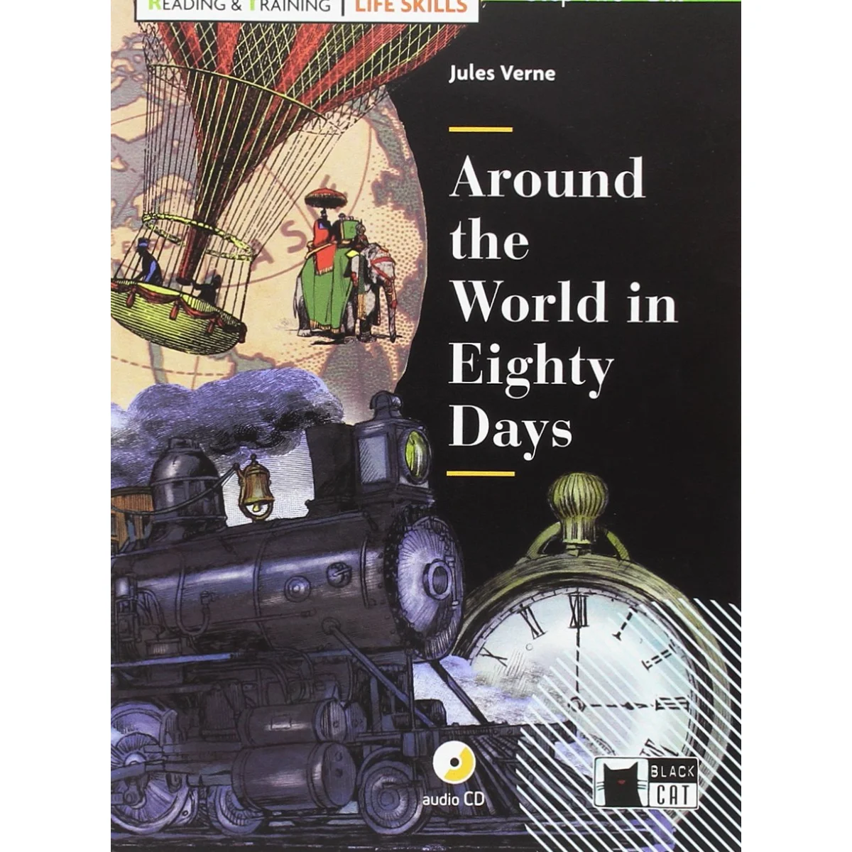 Around the World in Eighty Days, Black Cat Life Skills, Vicens Vives