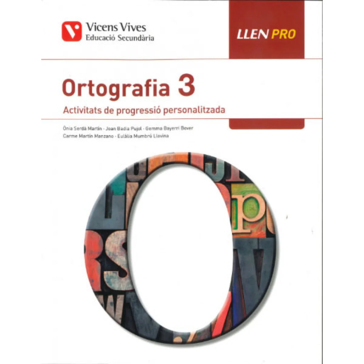 LLEN PRO, Llengua i literatura, Ortografia 3, Vicens Vives