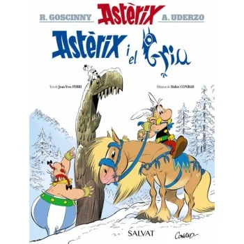 Astèrix i el griu, Astèrix, Salvat