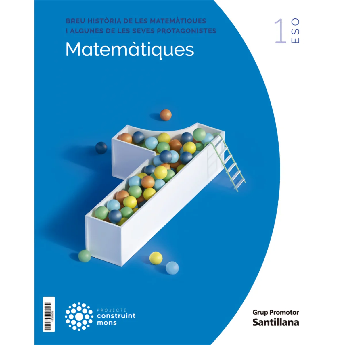 Matemàtiques 1 ESO, construint mons, Santillana
