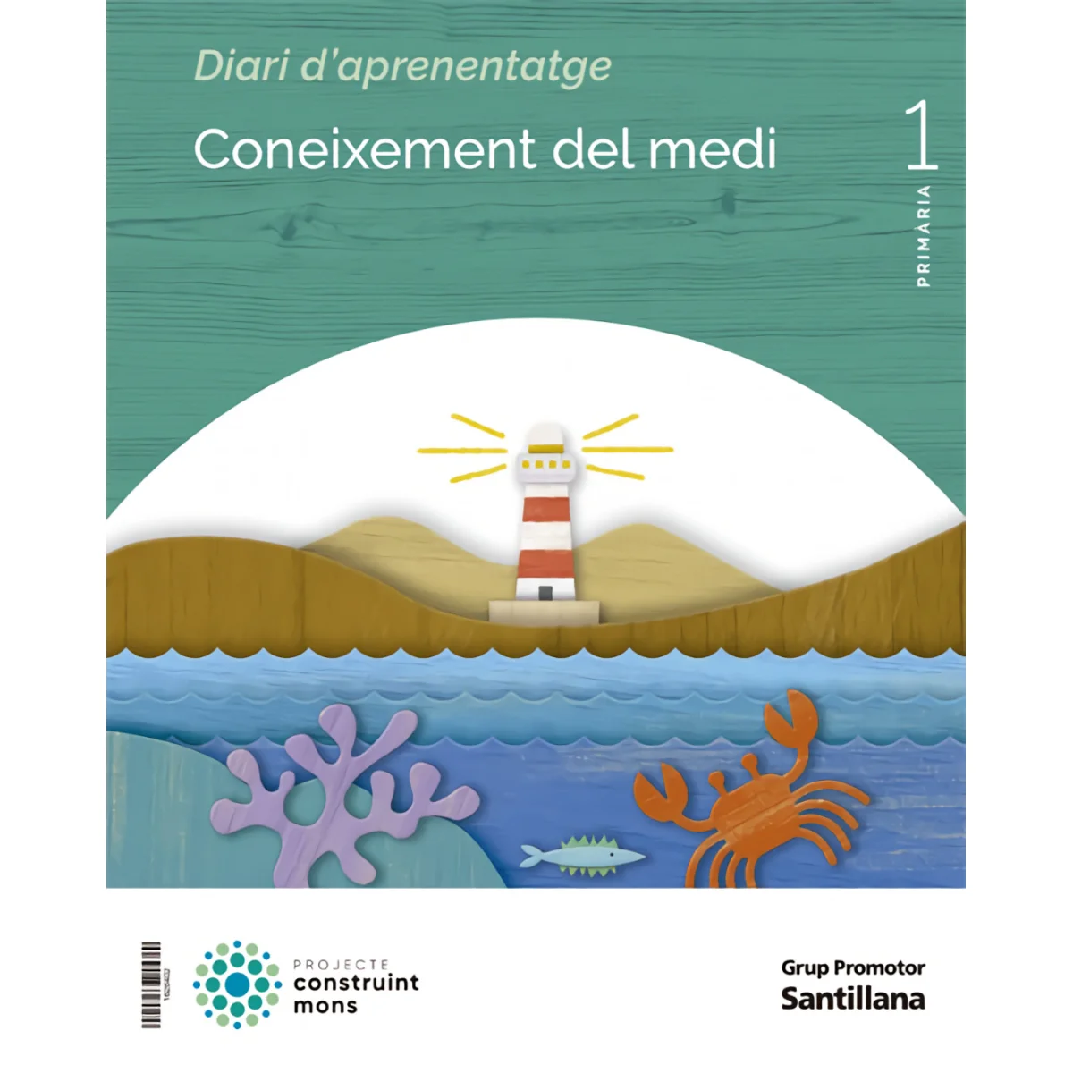 Coneixement del Medi 1 primaria, construint mons, Santillana