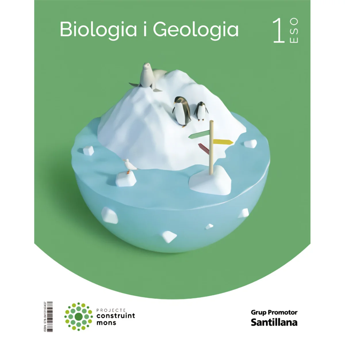Biologia i Geologia 1 ESO, construint mons, Santillana