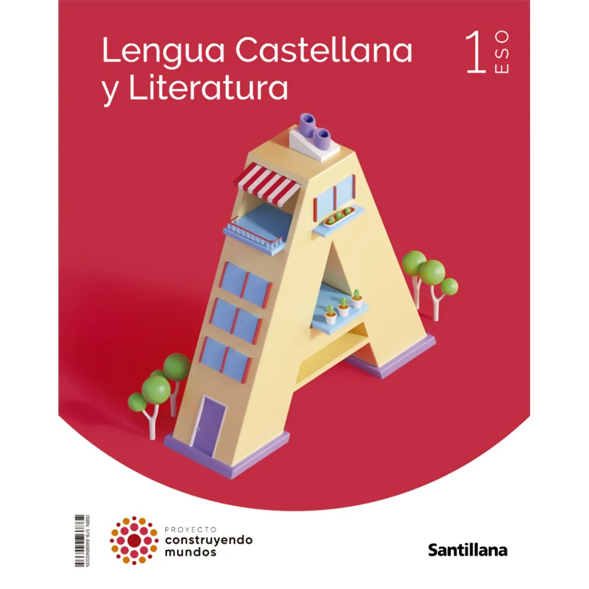 Lengua castellana y literatura, cons mundos, 1 ESO, Santillana