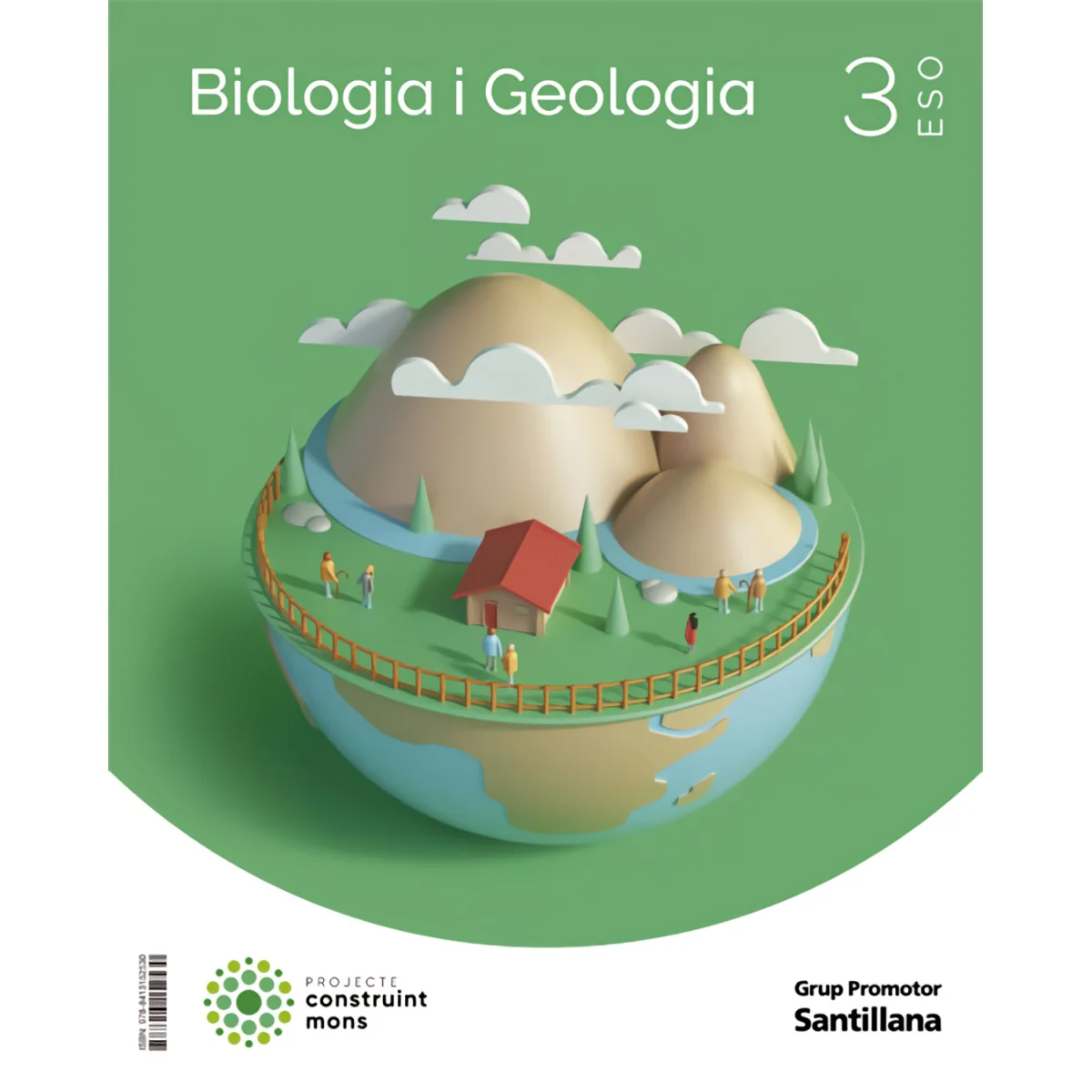 Biologia i Geologia 3 ESO, construint mons, Santillana