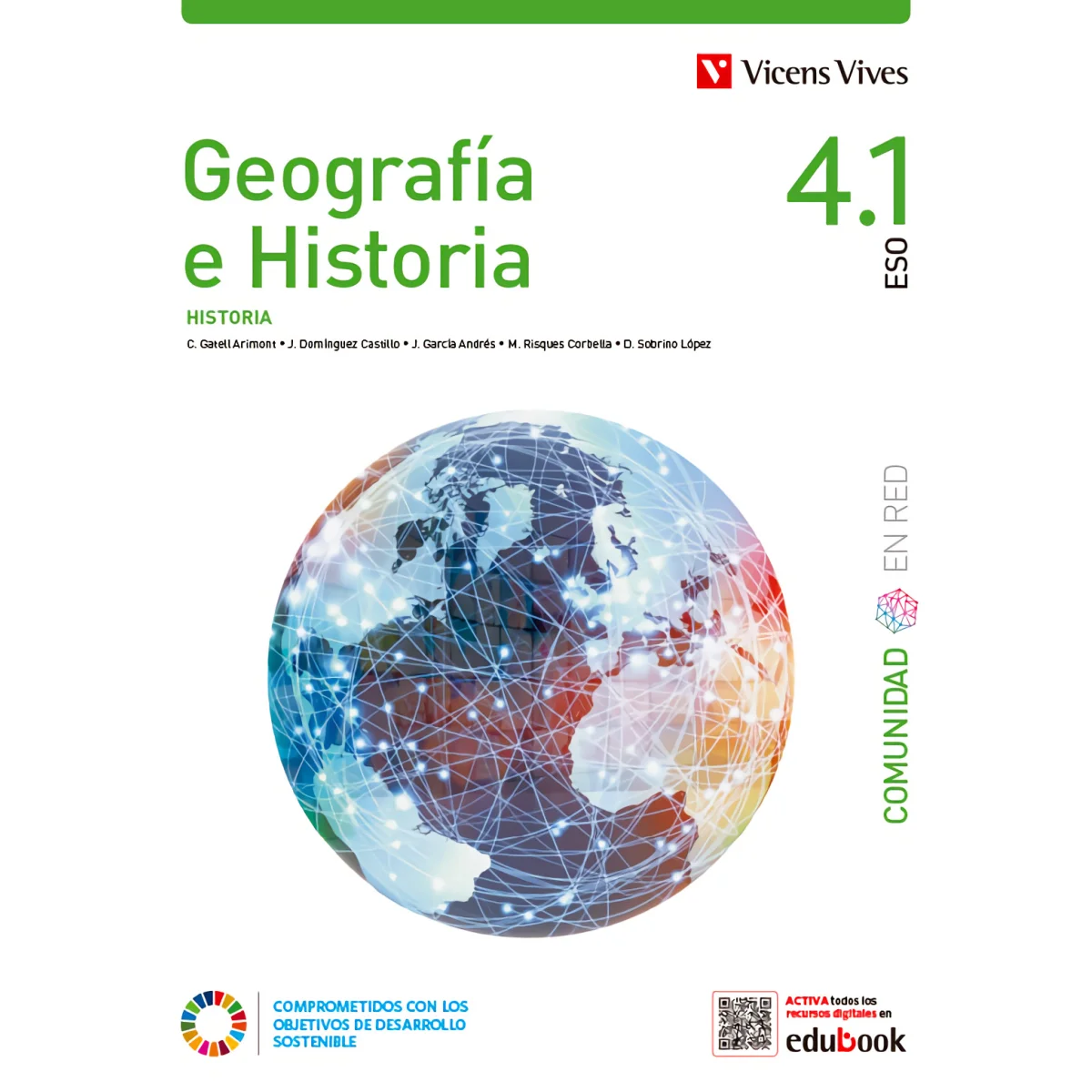 Geografía e Historia 4 ESO, comunidad en red, Vicens Vives