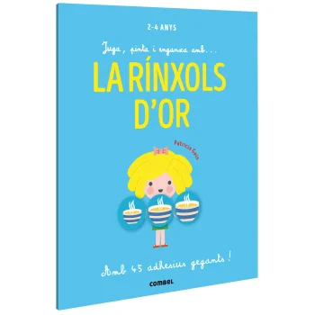 Juga, pinta i enganxa, la rínxols d'or, Combel