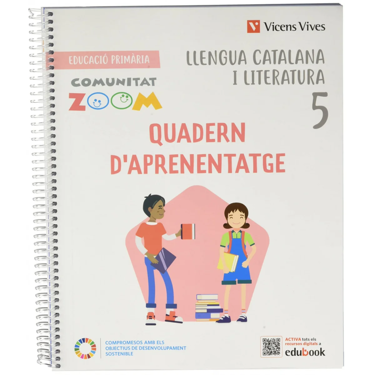 Llengua catalana i Literatura 5 primària, quadern C.Zoom, Vicens Vives