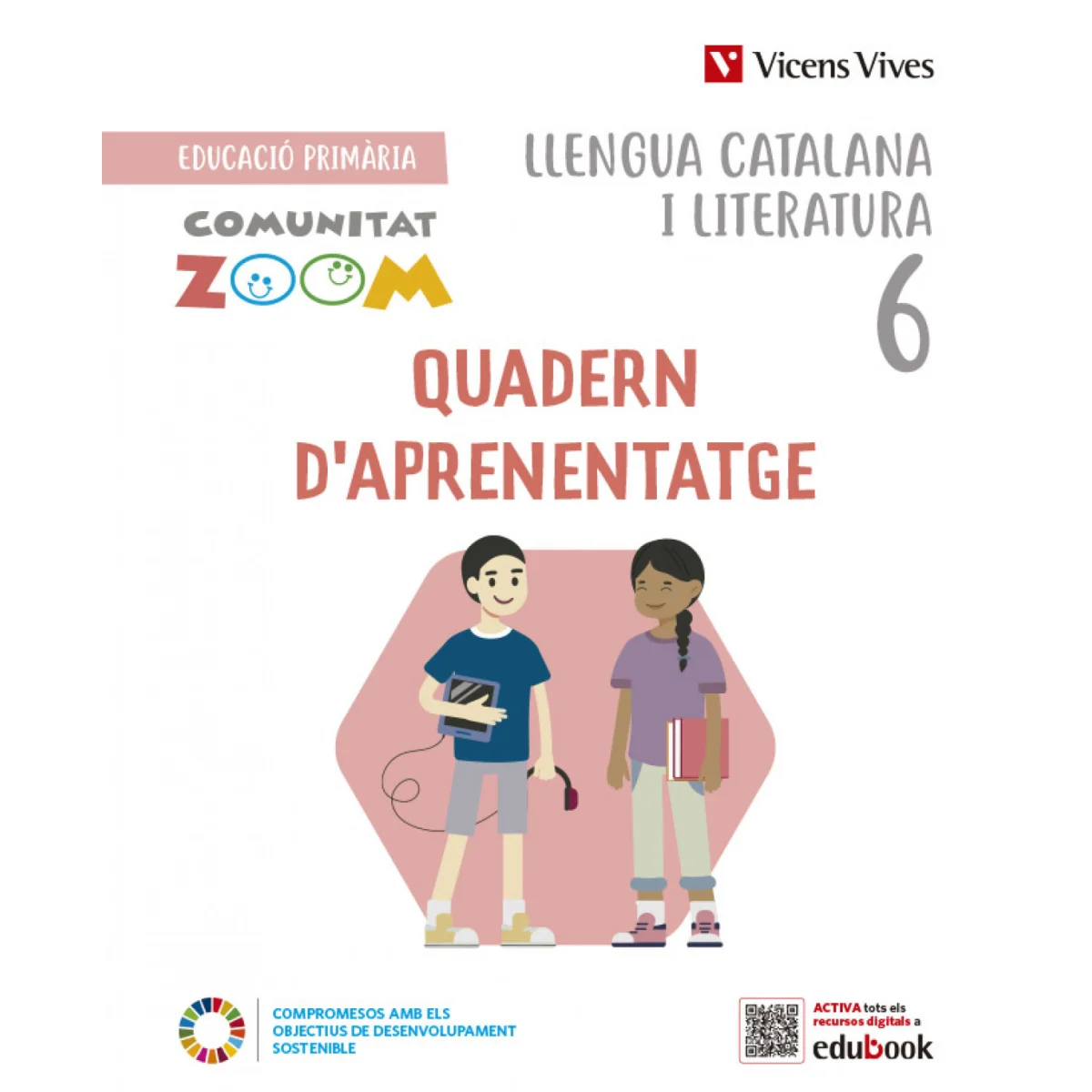 Llengua catalana i Literatura 6 primària, quadern C.Zoom, Vicens Vives