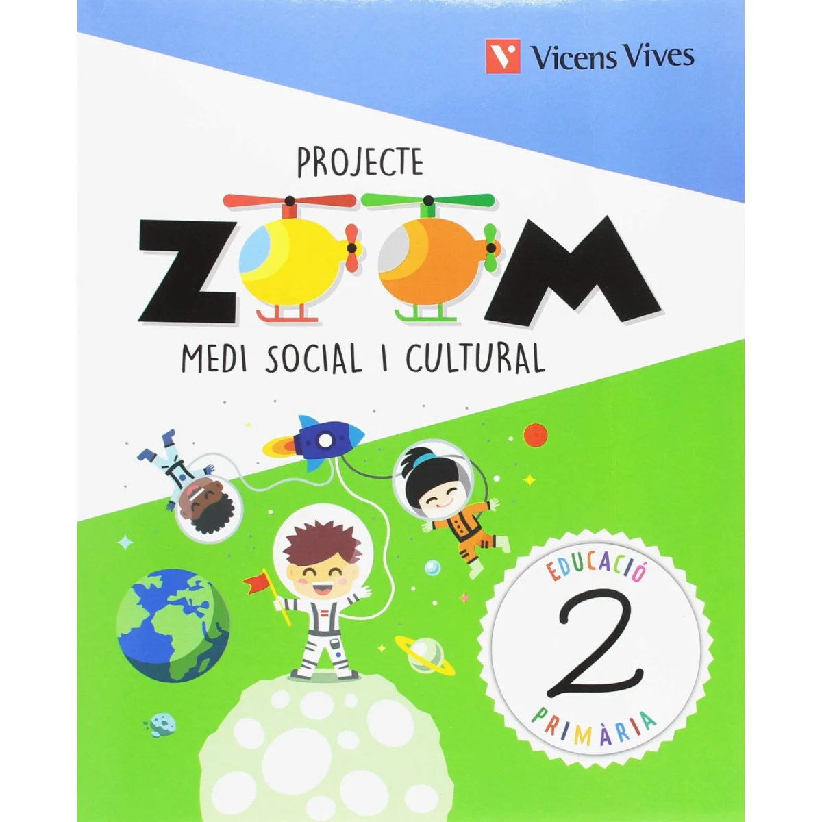 Medi social i cultural 2 primària, Projecte Zoom, Vicens Vives