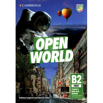 Open World First B2, Student's book with Answers, Cambridge