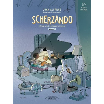Scherzando, Método creativo y dinámico de piano, Joan Alfaras, Boileau