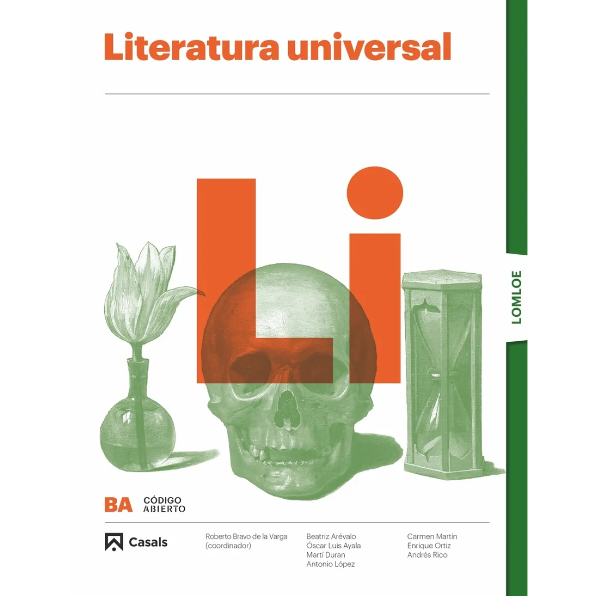 Literatura universal, 1 bachillerato,código abierto LOMLOE, Casals
