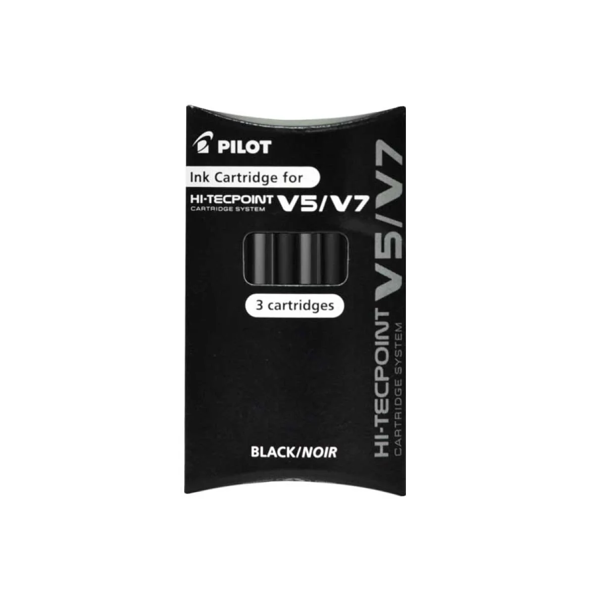 Recanvi negre per Pilot V5 recargable -p 3-