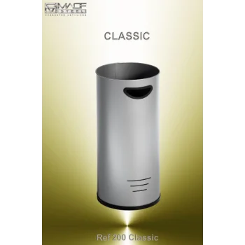 Paraigüer metàl negre Ø215x500 Classic 200 Maof
