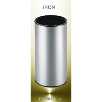 Paraigüer metàl plata Ø250x500 ABS Iron 204 Maof