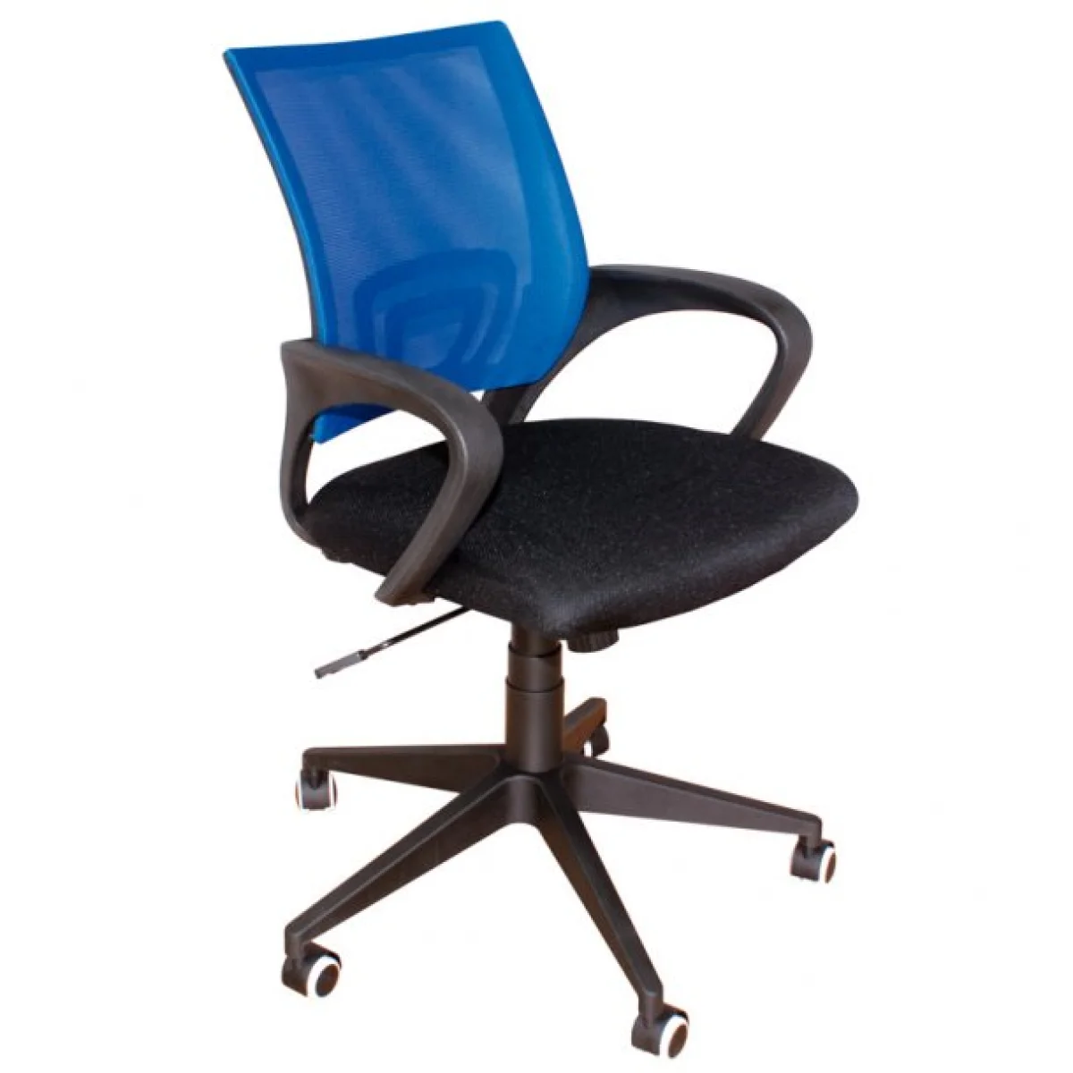 Cadira rodes a/b negre blau mesh basic 260290 Plus