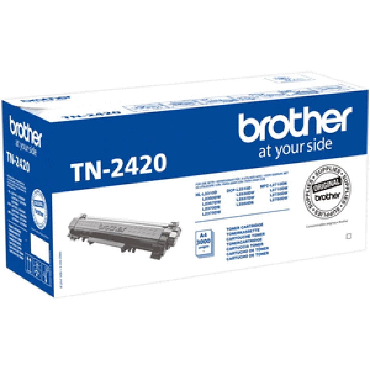 Toner original Brother TN-2420 negre