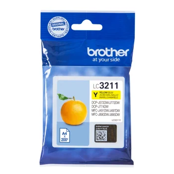 Cartutx tinta original Brother LC-3211Y groc