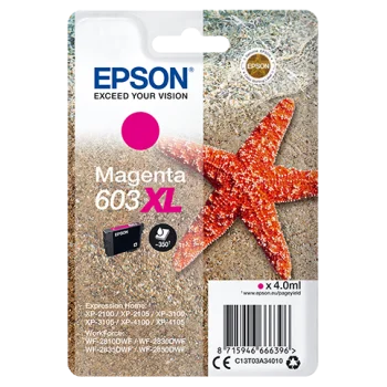 Cartutx tinta original Epson 603XL magenta C13T03A34010