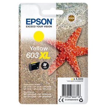Cartutx tinta original Epson 603XL groc C13T03A44010