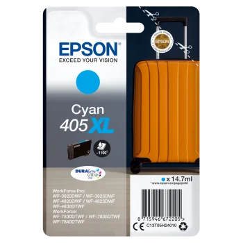 Cartutx tinta original Epson 405XL cian C13T05H24010