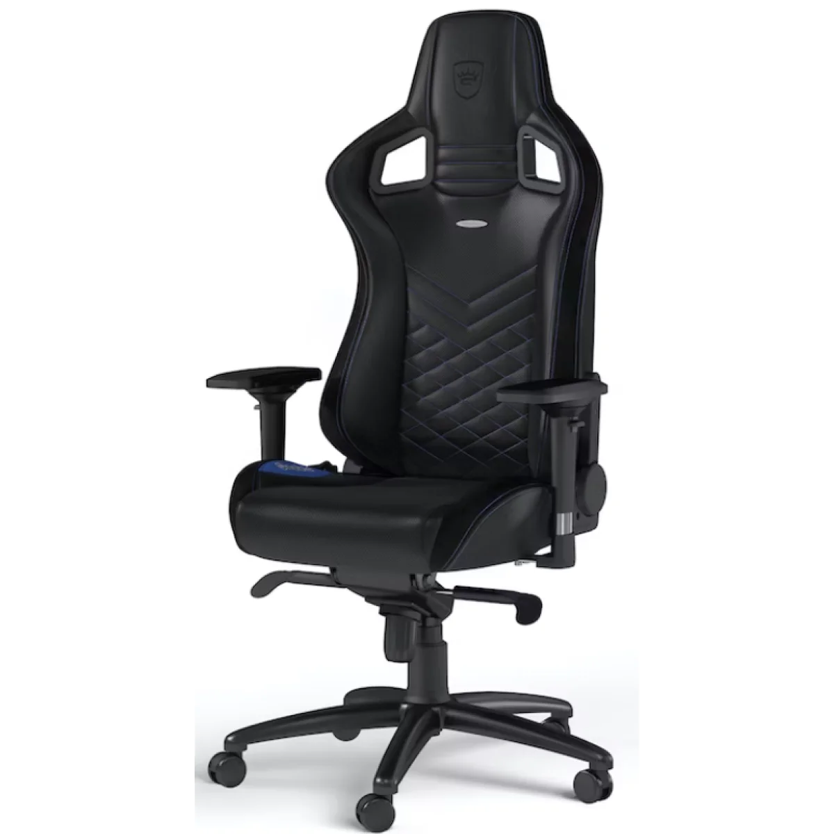 Cadira rodes Gaming Epic Negre Blau Noblechairs