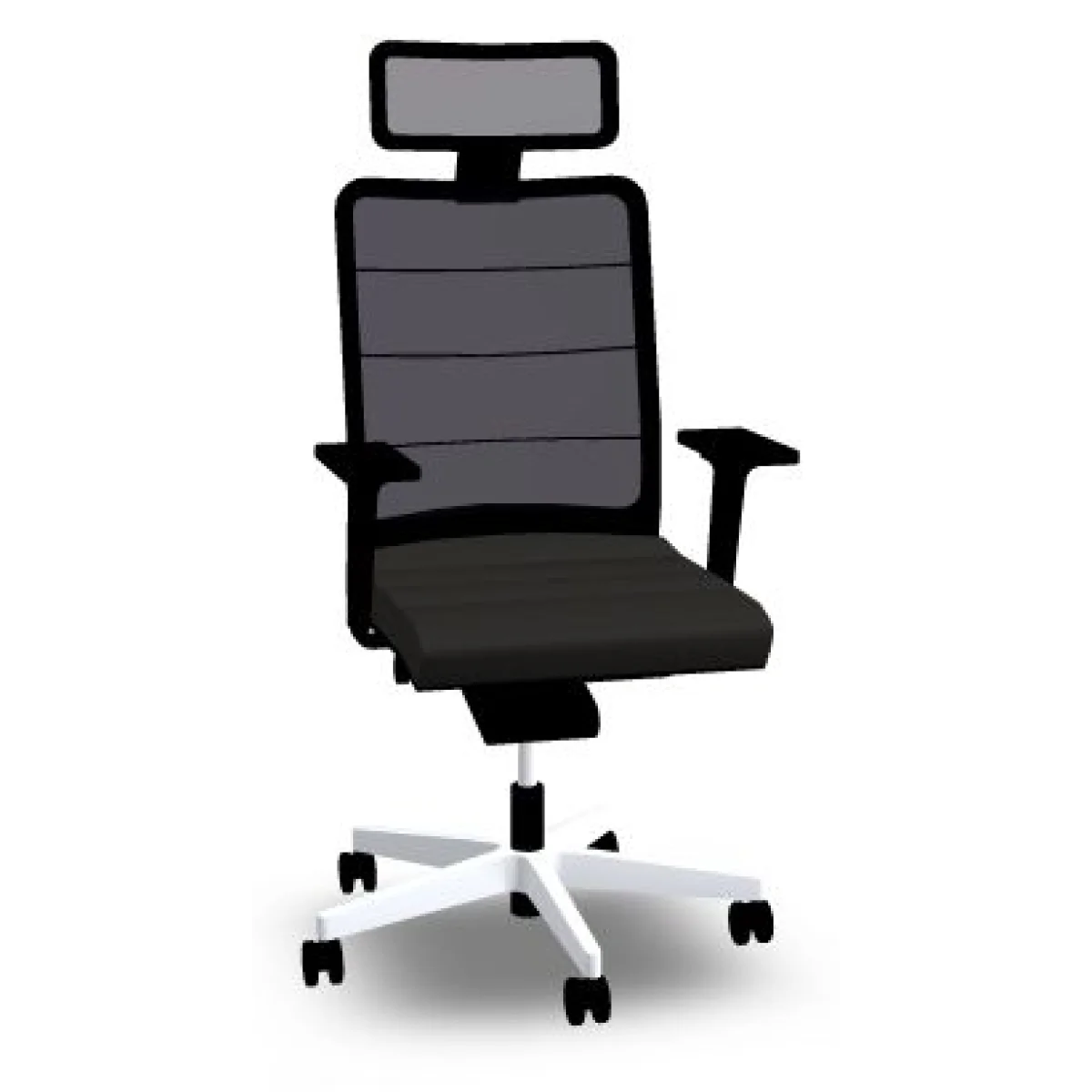 Cadira rodes a/bR4D capçal negre 3C72/RO01-8840 Airpad Interstuhl