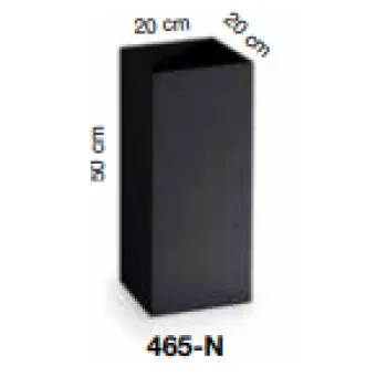Paraigüer negre 20x20x50 20l. C465N Design Collection Caimi
