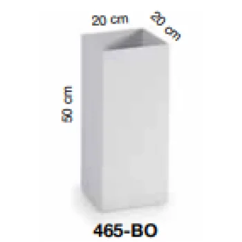 Paraigüer blanc 20x20x50 20l. C465BO Design Collection Caimi