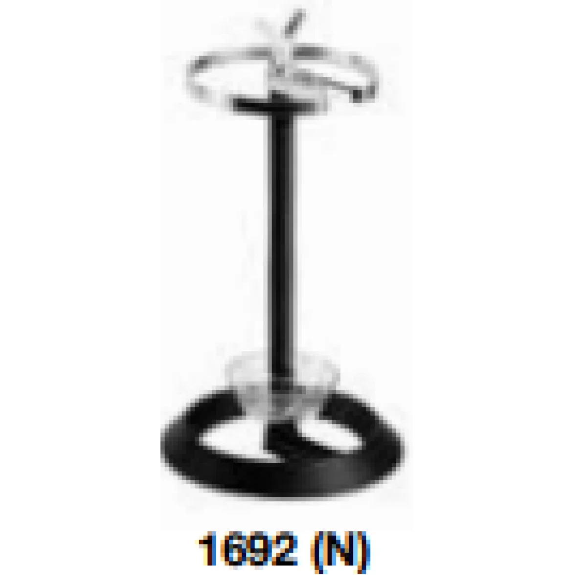 Paraigüer alumini negre 32x60 C1692N Battista Caimi
